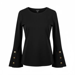 Ann Taylor Flare Sleeve Top | XS